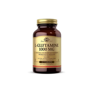 L-Glutamine 1000 mg 60 Tablets - front